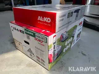 Robotplæneklipper Alko Robolinho 2000 W og garage