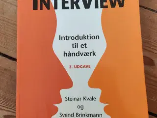 Interview ad Steinar Kvale og Svend Brinkmann