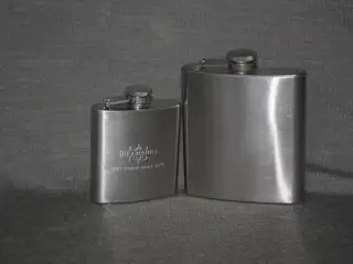 Flugger lommelærke i rustfrit stål