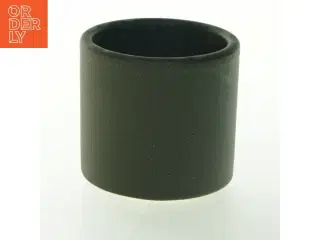 Sort rund potte (str. Ø. 7 cm)