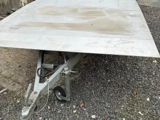 aluminium plade stor 6 mm. 