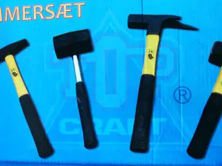NYT Craft Hammer- og Slagsæt - Perfekt Gave !