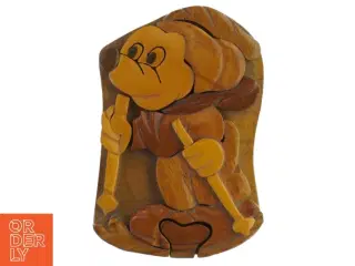 Træ æske, Mickey Mouse (str. 12,5 cm)