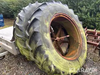 Dæk med fælge Goodyear Super traction