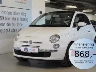 Fiat 500 1,2 Lounge 69HK 3d