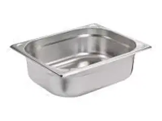 12 stk. Kantine stål 1/2 GN H100 mm 6 ltr APS