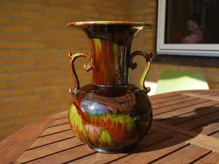 Gammel Søholm vase med hanke 