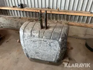 Vægtklods/frontklods