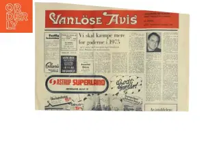 Vanløse Avis avis fra 1974