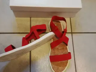 RedGreen Sandaler Rød Elastik
