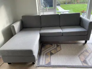 Sofa med chaiselon