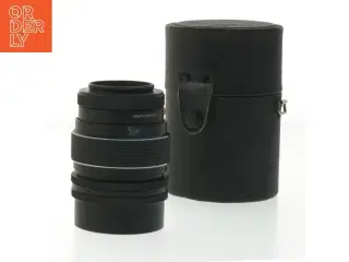 Kamera objektiv med etui (str. 12 cm)