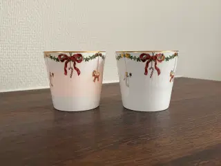 Royal Copenhagen stjerneriflet fyrfadsstager 