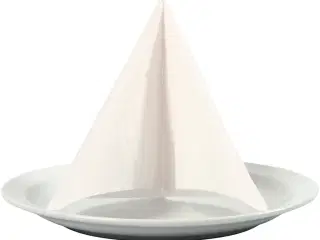 Hvide 3-lags servietter 33x33 cm - 20 stk.