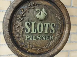 SLOTS ØL skilt.