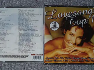 Opsamling * Love Songs Top 100 (4-CD-box)(8910019)