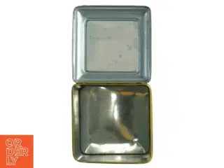Gammel Droste kakaodåse (str. 14,5 x 8,5 x 8,5 cm)