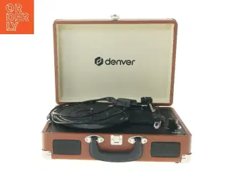 Retro USB Denver VPL-120 - Pladespiller Brun