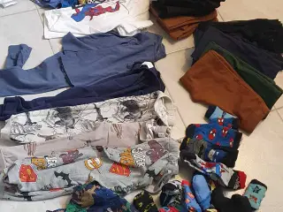 Blandet tøjpakke str. 98-104