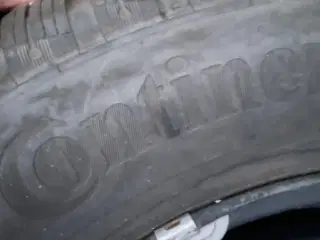 4 vinterdæk 195/R15 på stålfælge 
