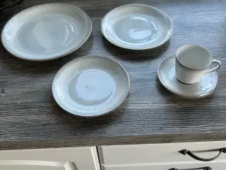 Flot Kongsberg stel i 12 dele