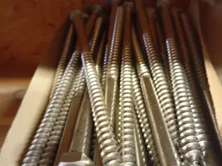 Franske skruer 10x220 mm A4RF