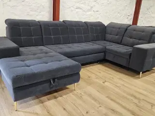 Stue Sofa AMBER med Sovefunktion/Sengeboks