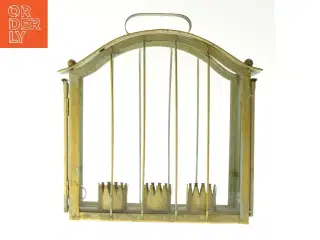 Vintage lanterne med håndtag (str. 25x25x9 cm)