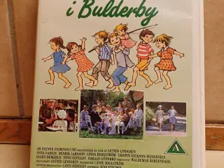 VHS Alle vi børn i Bulderby af Astrid Lindgren