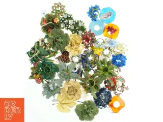 Kunstig blomsterkranse (str. mix )