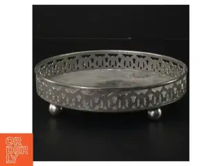 Dekorativ bakke i metal fra Mordern Living (str. Ø. 17,5 cm)