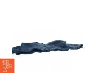 Blå strik cardigan til barn i ren uld (str. Bryst, 30 cm. længde 25. cm)