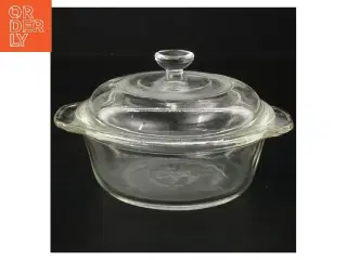 Glasgryde med låg (str. Ø 14,5 cm)