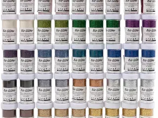 Bio-glimmer, ass. farver, 46x27ml/ 1 pk.
