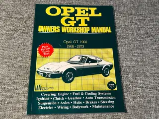 Værkstedshåndbog Opel GT 1968-73