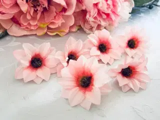 Kunstig blomster lyserød 