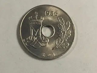 25 øre 1986 Danmark