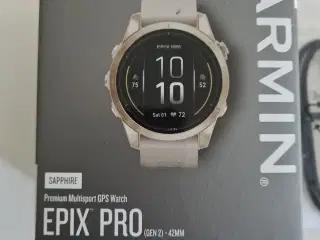 Garmin Epix Pro 2 - 42 mm - Soft Gold saphire glas