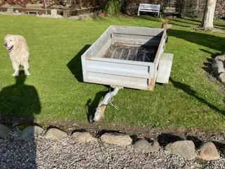 Trailer brugt med nummerplade