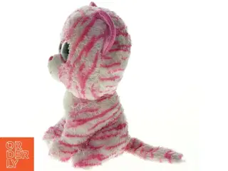 Stripet plysbamse fra Ty (str. 24 x 11 cm)