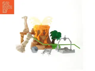 Paw Patrol vulkan til dinosaurere med svævebane - kan ikke købes i butikkerne mere (str. 25x32 cm) (DVD)
