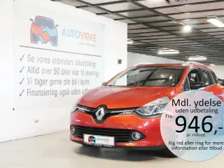 Renault Clio Sport Tourer 1,5 DCI Expression 75HK Stc