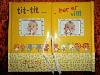 Barnets bog med plads til tvillinger!