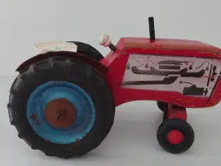 Vintage trætraktor fra Vibo Silkeborg. 1950´erne.