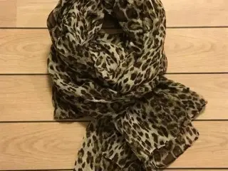 Flot leopard tørklæde