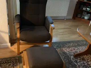 Sofa, lænestol og skammel, Sorø Plus