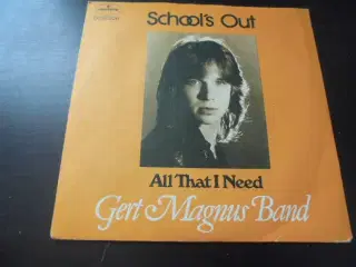 Single: Gert Magnus Band – School’s out  