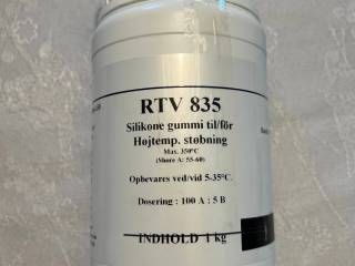 Silicone gummi - til støb af vokstavler