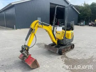 Gravemaskine Wacker Neuson 803 med Tiltfunktion