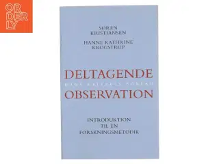 Deltagende observation af Søren Kristiansen (Bog)
